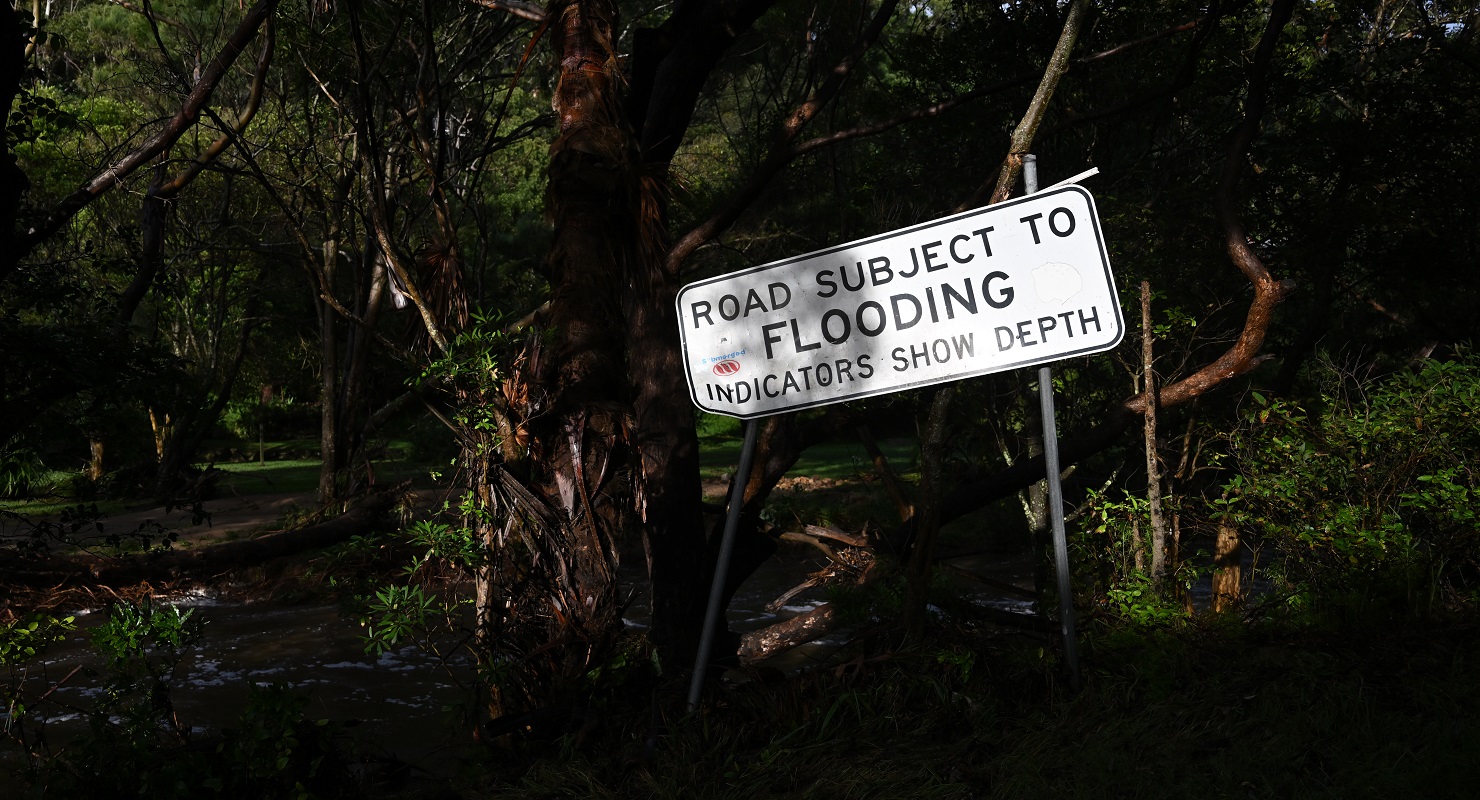 Flooding in southern NSW, April 6, 2024 (Image: AAP/Dean Lewins)