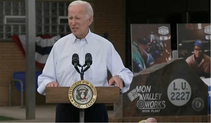 Biden to get the endorsement of steelworkers.