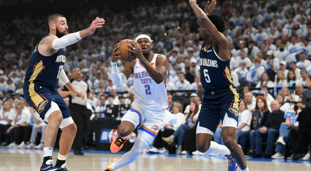 Canada's Gilgeous-Alexander scores 28 as top-seeded Thunder edge Pelicans in Game 1