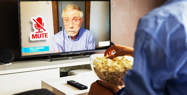 Rich Paul Krugman Reminds Us That the Economy Is Great, We're Just Too Lowly to Realize It