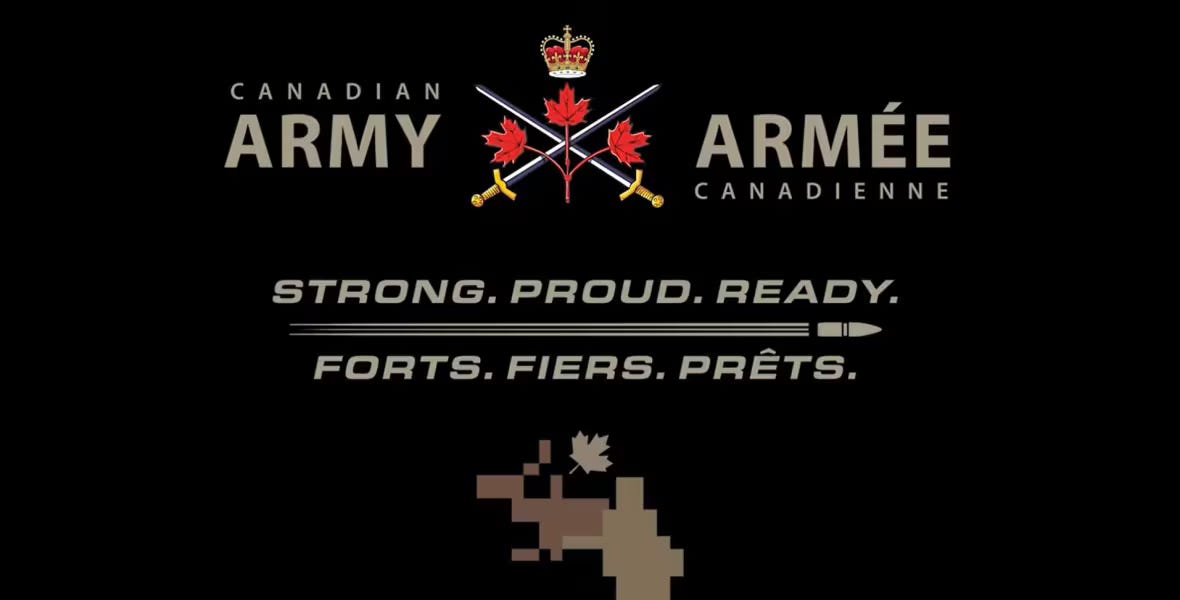 Canadian Army Gets Its Amorphous Blob On!