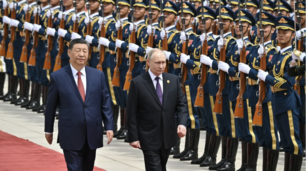 In Beijing, Xi and Putin left no question of their close alignment in a divided world - Egypt Independent