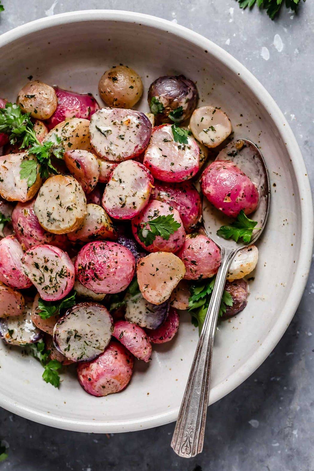 Our Favorite Simple Radish Dish: Garlic Roasted Radishes