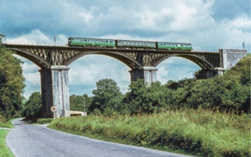 Cover art for "West Cork Railways – Birth Beauty and Betrayal" by Chris Larkin.