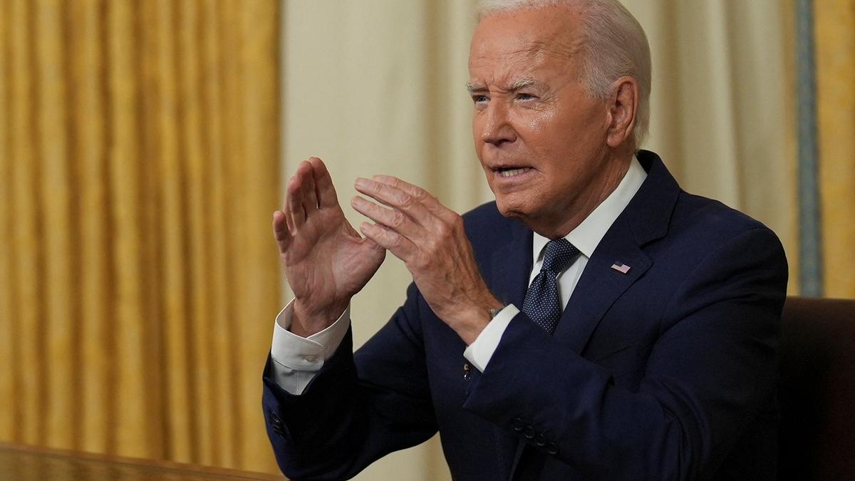 Biden warns of election-year rhetoric, saying ’it’s time to cool it down’, in prime-time address