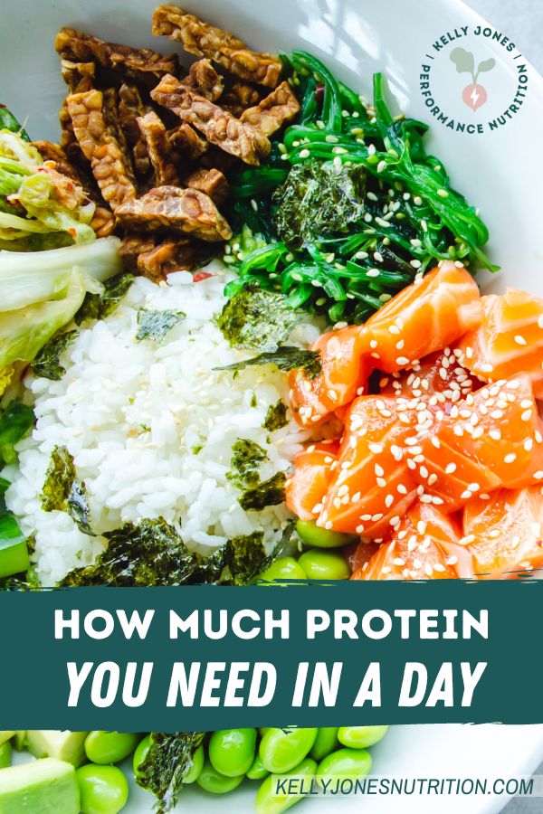 how much protein you need in a day