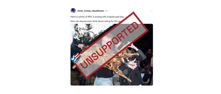 Posts Misrepresent Photo of RFK Jr. With Animal Carcass in Vanity Fair - FactCheck.org
