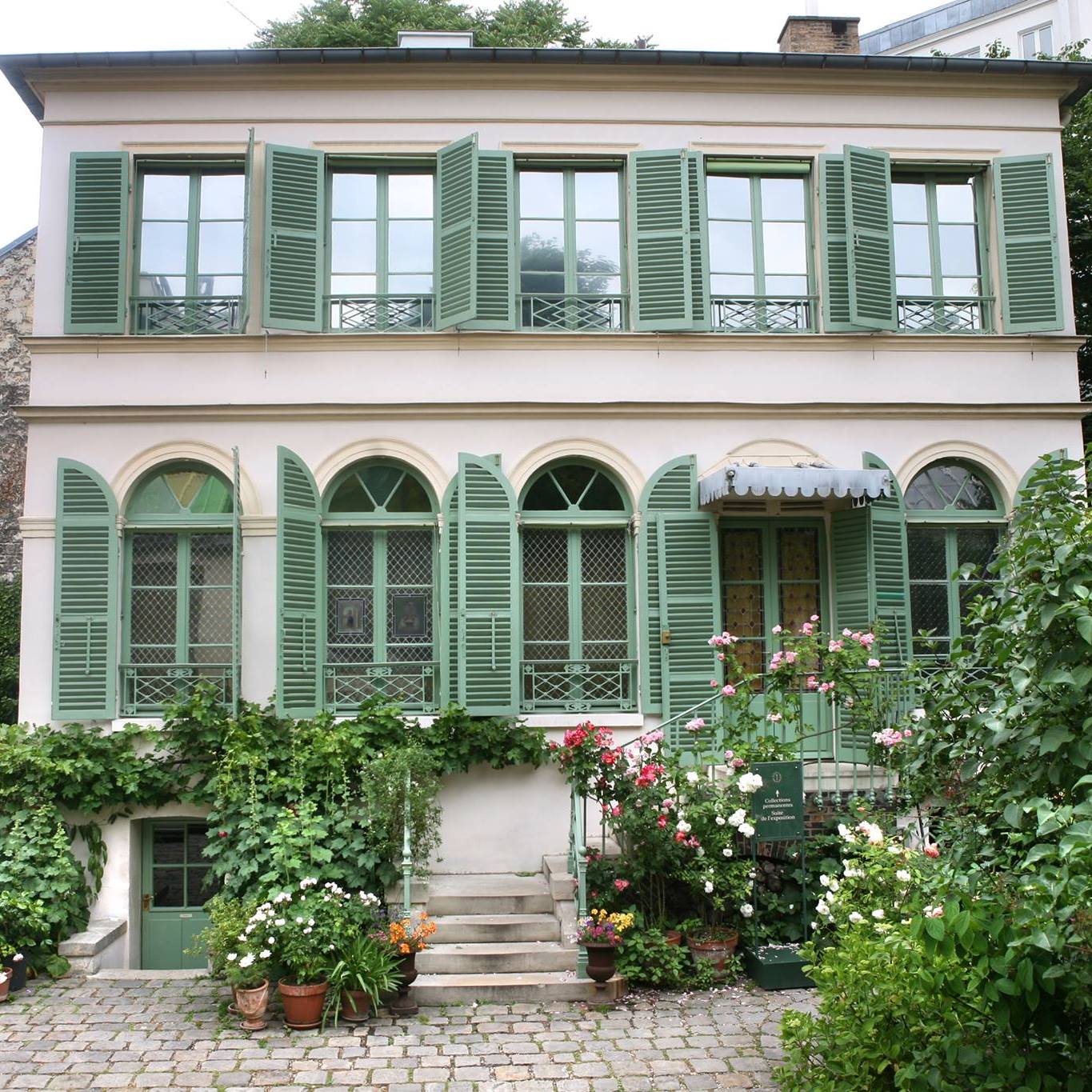 Museum de la Vie Romantique in Paris, France.