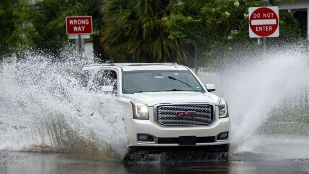 Tropical storm Debby floods parts of southeastern United States | CBC News