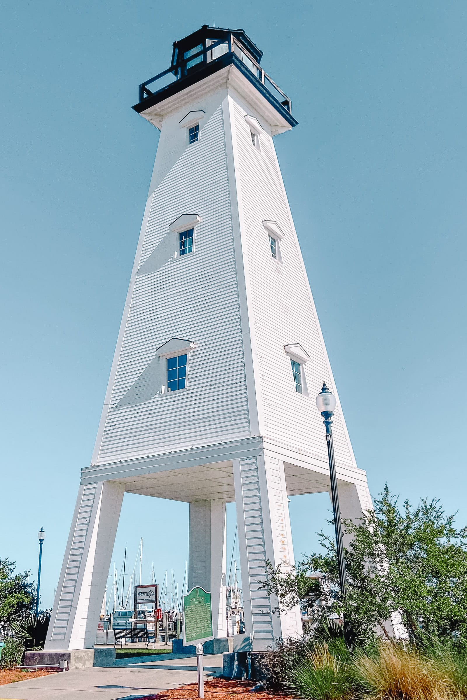 Best places in Mississippi to visit Mississippi Gulf Coast Lighthouse Gulfport