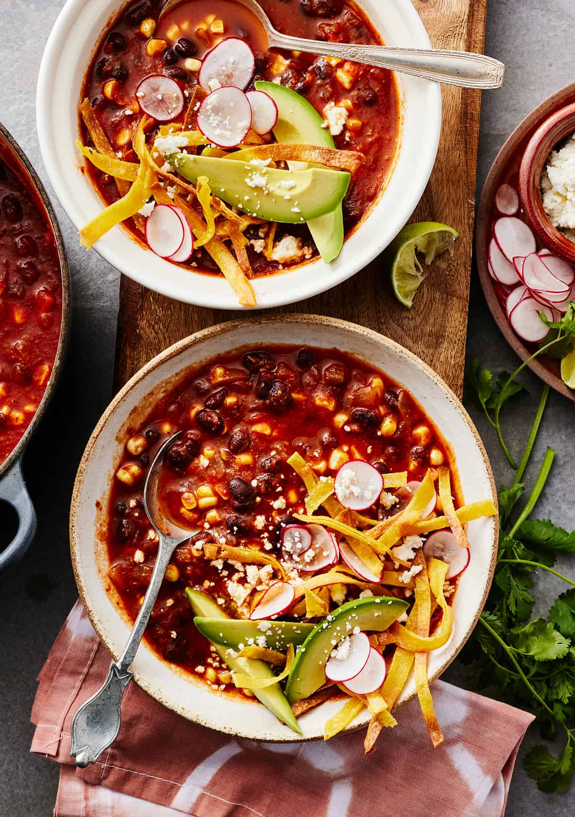 Vegetarian Tortilla Soup - Love and Lemons