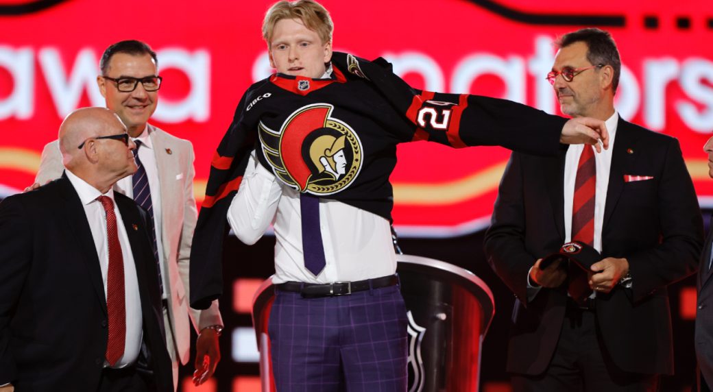 With flashy OT goal, Carter Yakemchuk turning heads at Senators camp