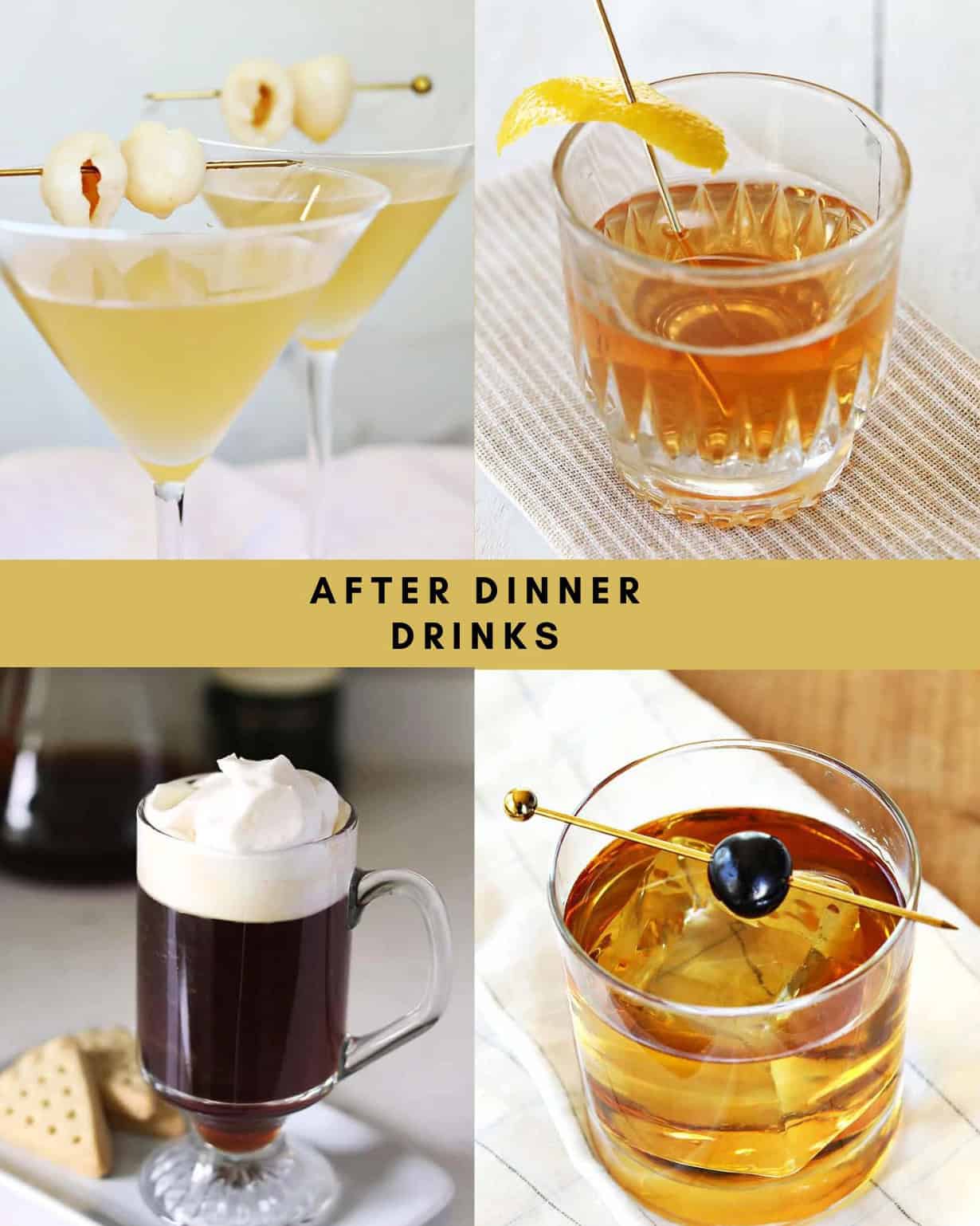 30+ After-Dinner Drinks