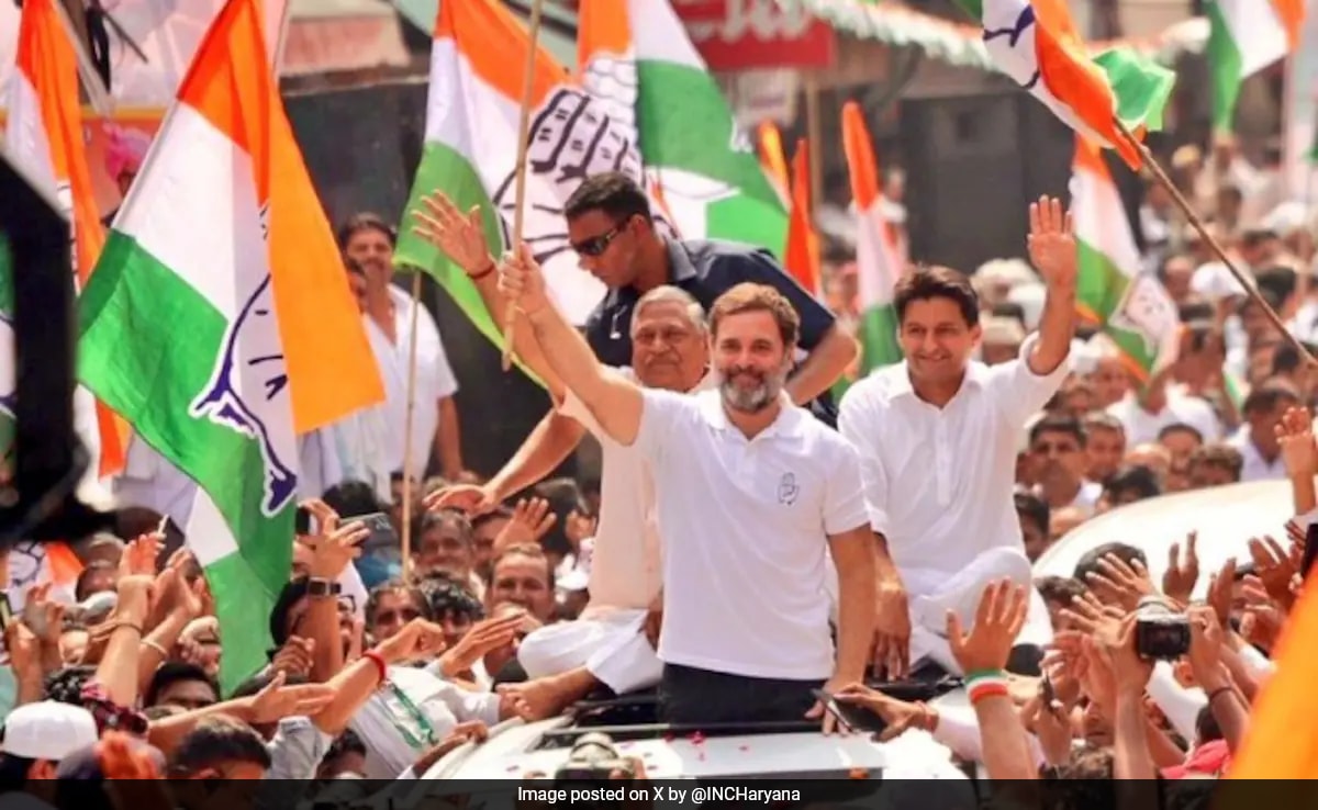 Highlights - Congress Comeback In Haryana, Hung Verdict In J&K, Shows Poll Of Exit Polls