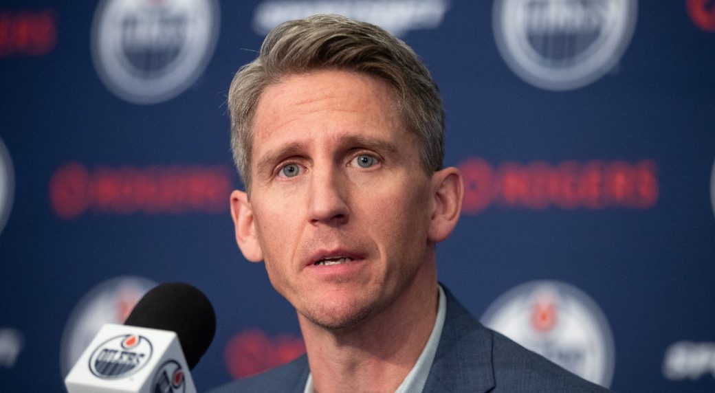 Oilers coach Kris Knoblauch baffled by goaltender interference calls