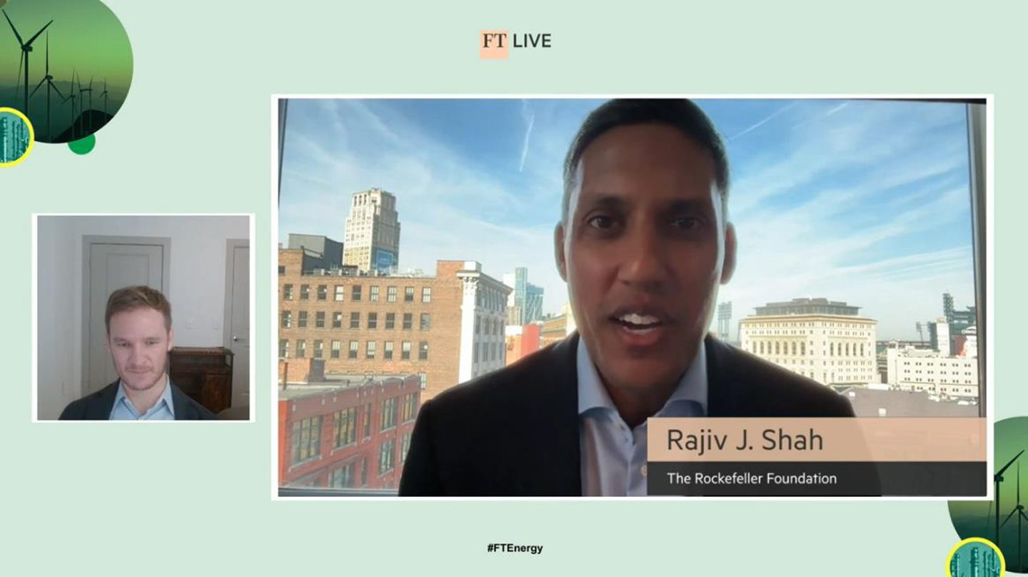 Rockefeller targets “equitable, just and pervasive” energy transition