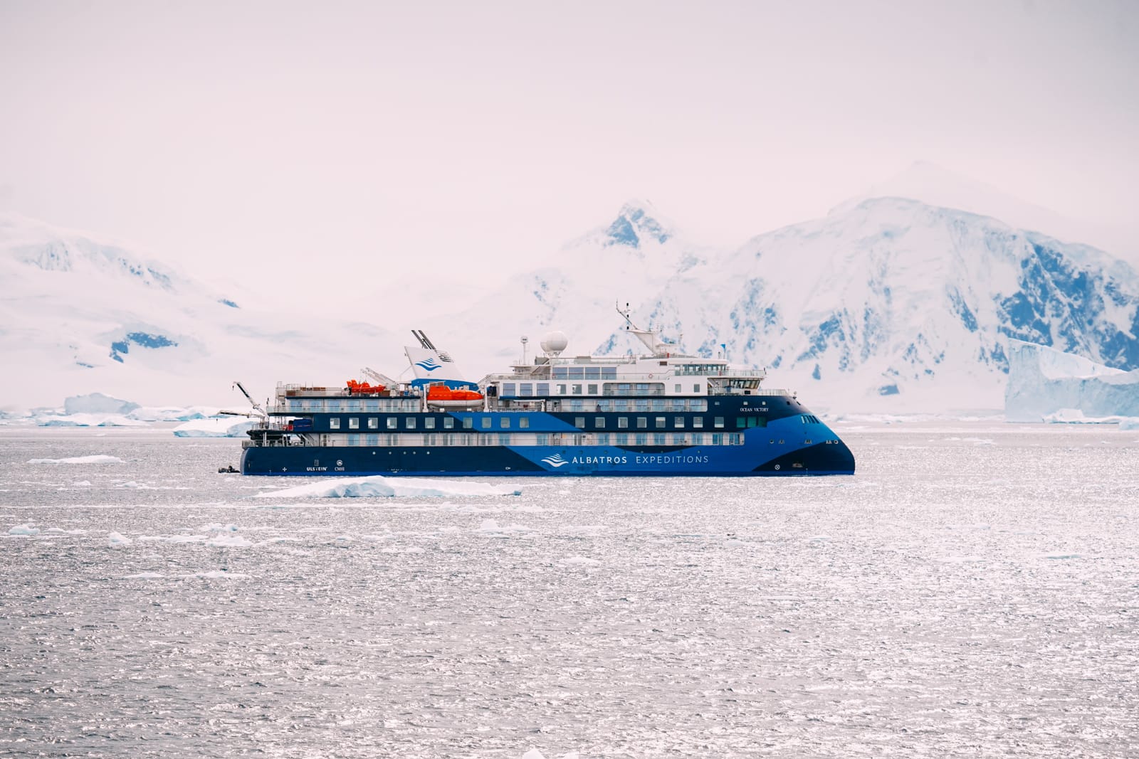 Arriving On Land In Antarctica