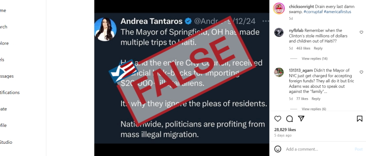 Unfounded Claims Target Springfield Officials, Haitian Immigrants - FactCheck.org