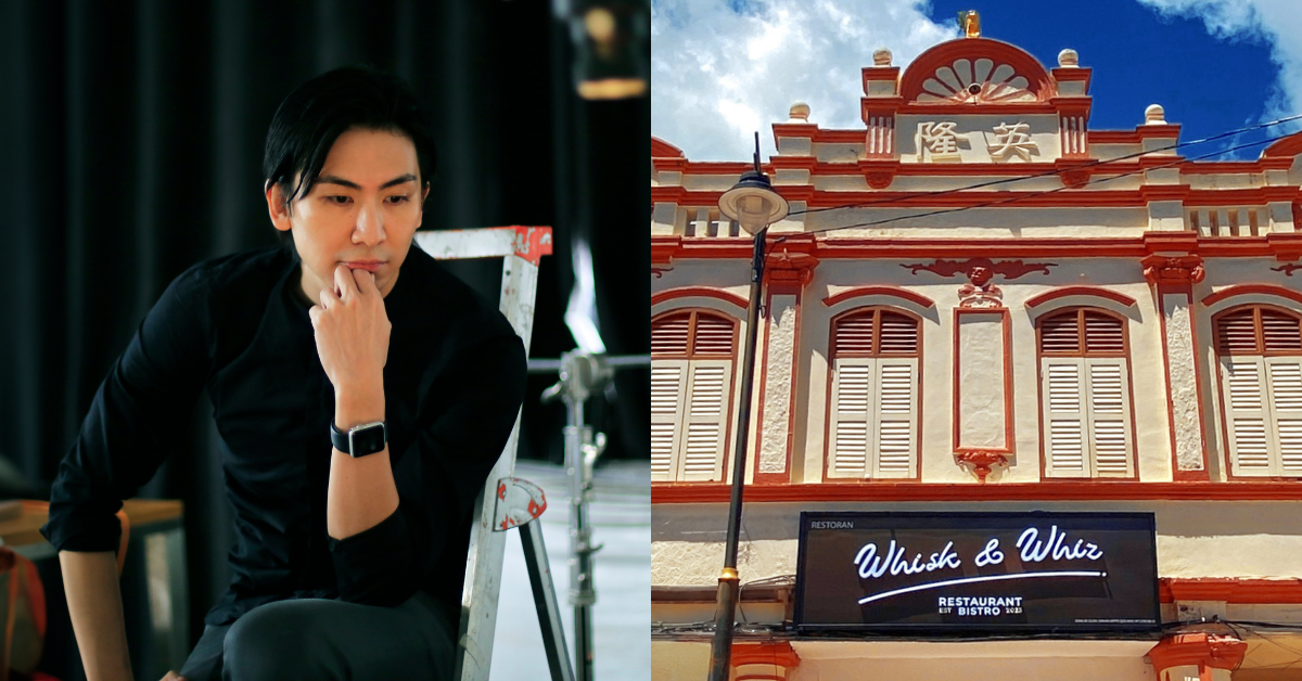 When he's not directing films in Shanghai, this M'sian runs a "gallery cafe" in Penang