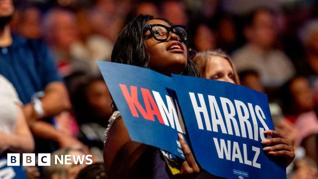 'A lot of women are rising up': Harris hopes hinge on female vote