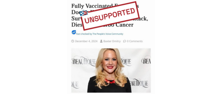 Fox News Commentator Had Aggressive Cancer Before COVID-19 Vaccines Were Available - FactCheck.org