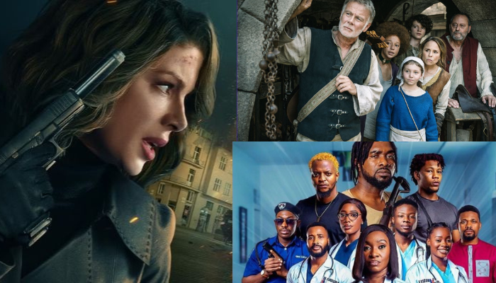 From hospital standoffs to time-traveling hijinks Thrillers and comedies on screen