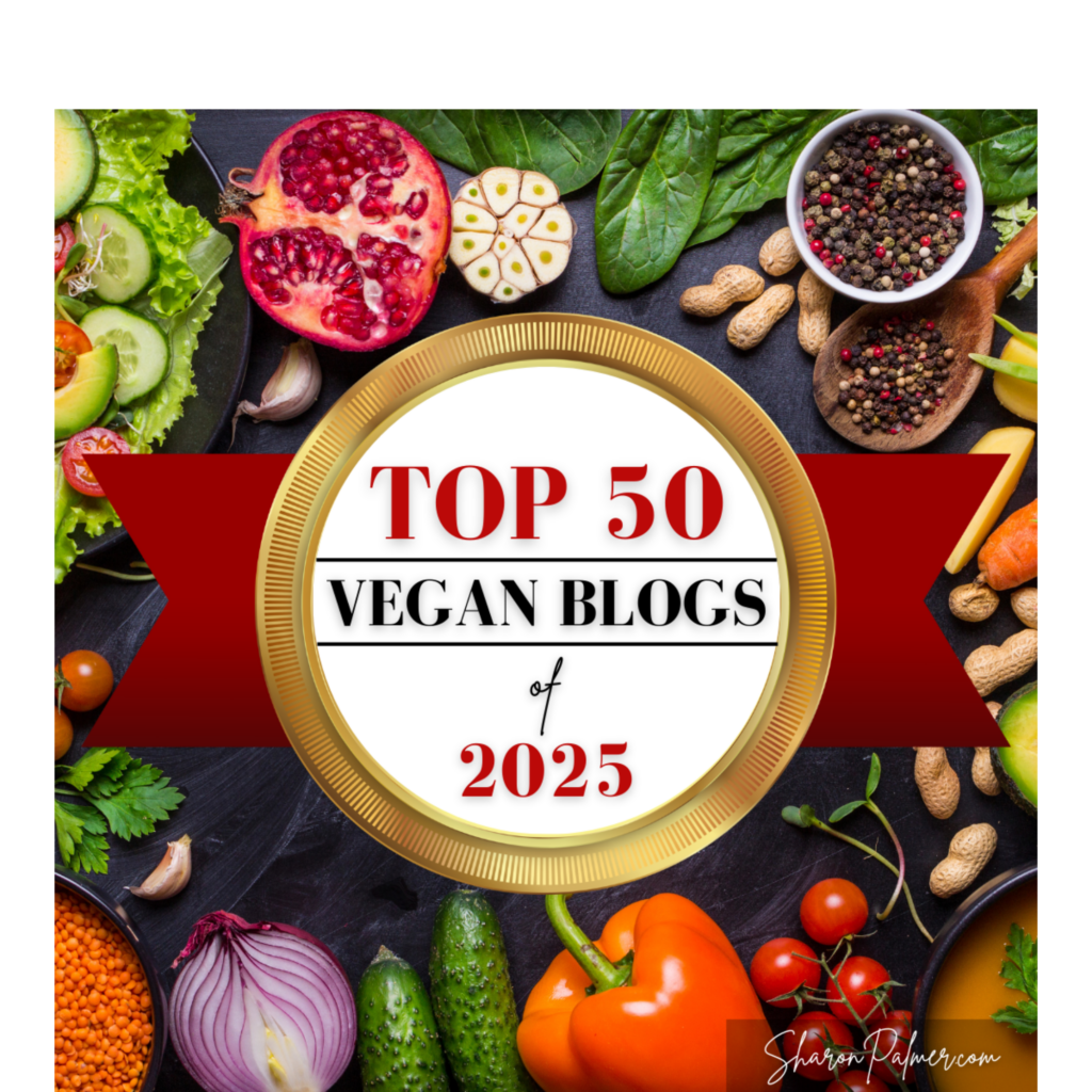 Top 50 Vegan Blogs of 2025 - Sharon Palmer, The Plant Powered Dietitian
