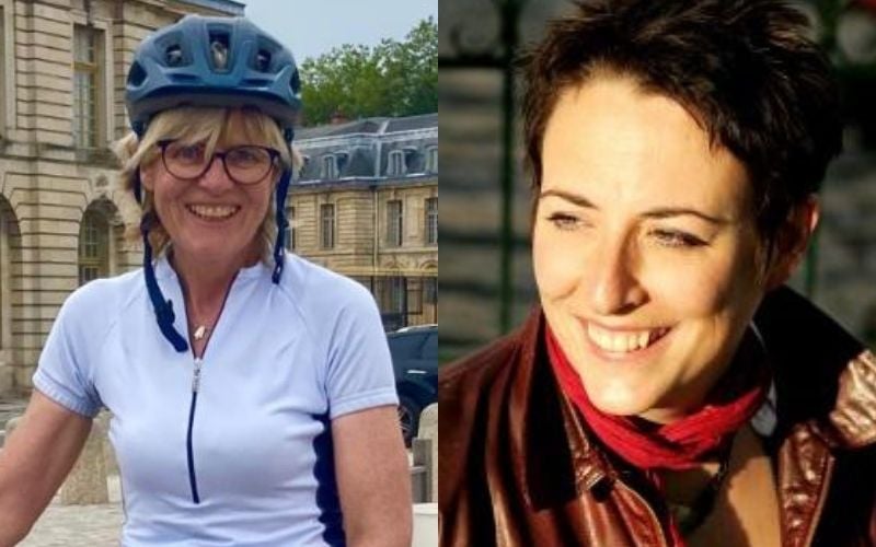 Sonda d'Alton (L) and Sue McCarthy (R).