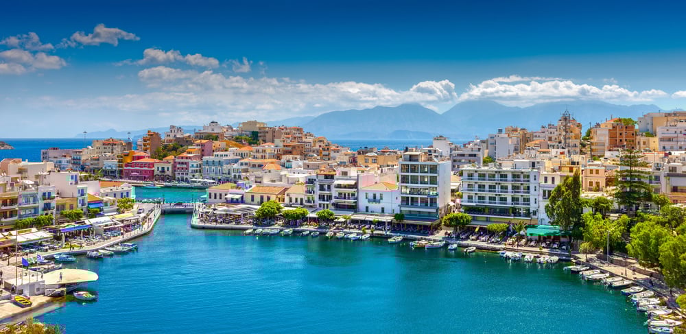 Elafonissi Beach in Crete, Greece.