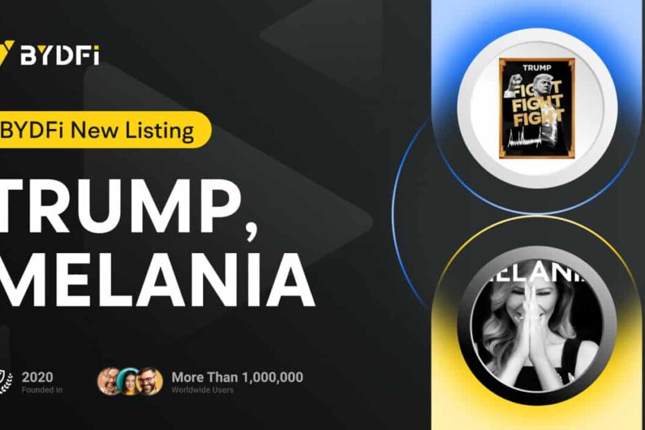 $TRUMP and $MELANIA Perpetual Contracts Now Live on BYDFi