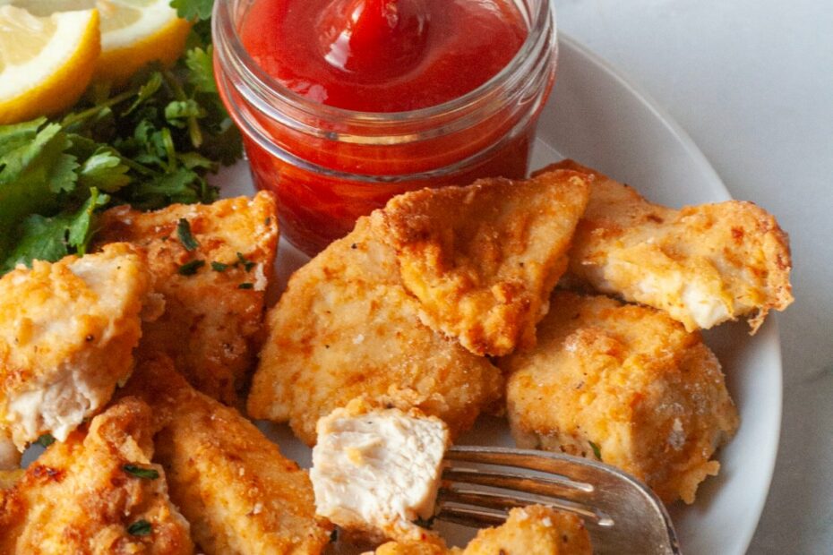 Air fryer chicken nuggets.