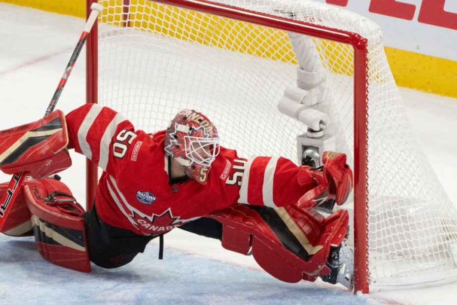 Canada's Cooper remains mum on starting goalie for must-win game vs. Finland