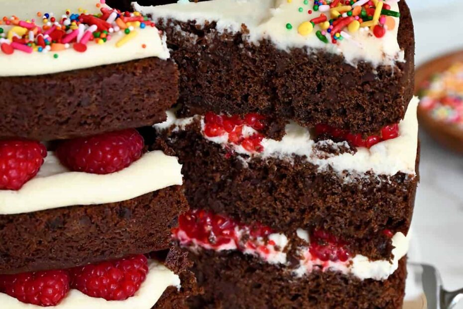 Chocolate Raspberry Cake