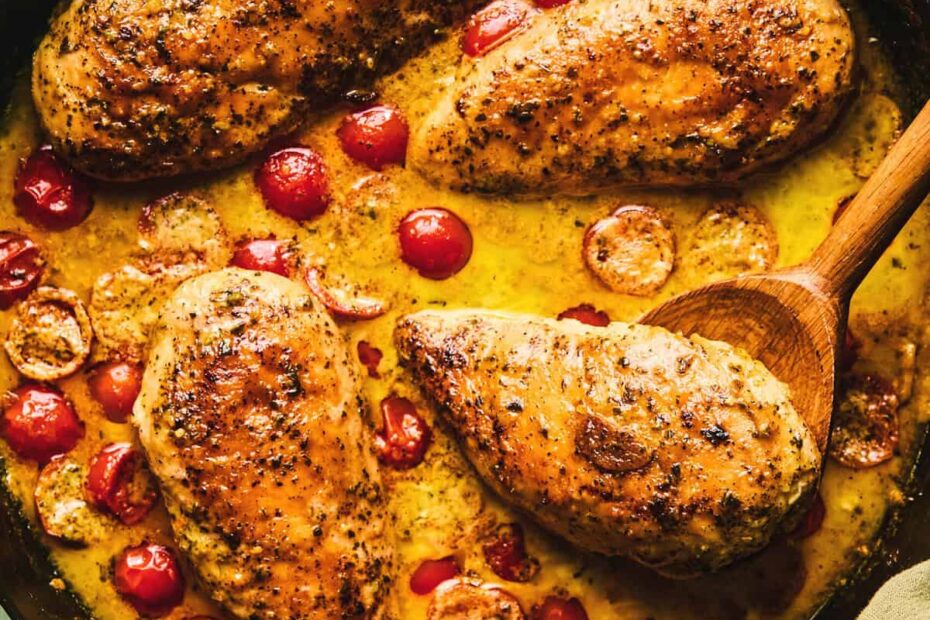Creamy Pesto Chicken