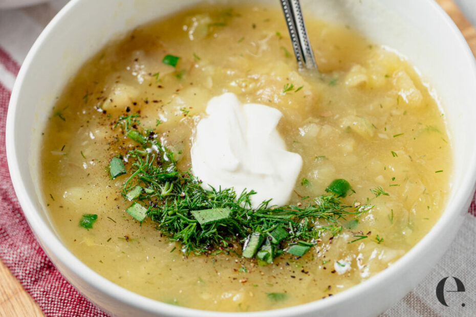 Creamy Potato Leek Soup