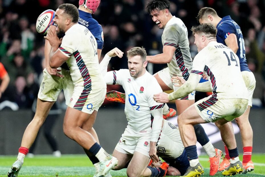 Elliot Daly's last-gasp try clinched England's dramatic victory over France