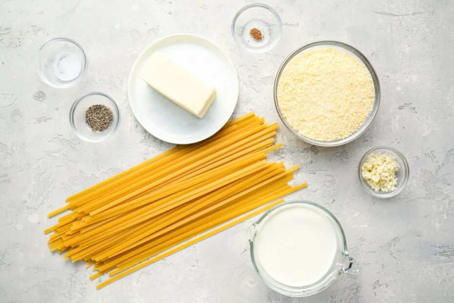 fettuccine alfredo ingredients