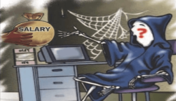 Ghost workers again! This must be a joke