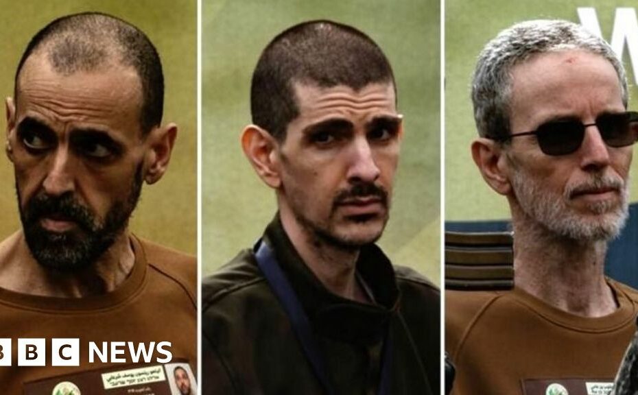 Hamas frees three Israeli hostages as Palestinian prisoners released