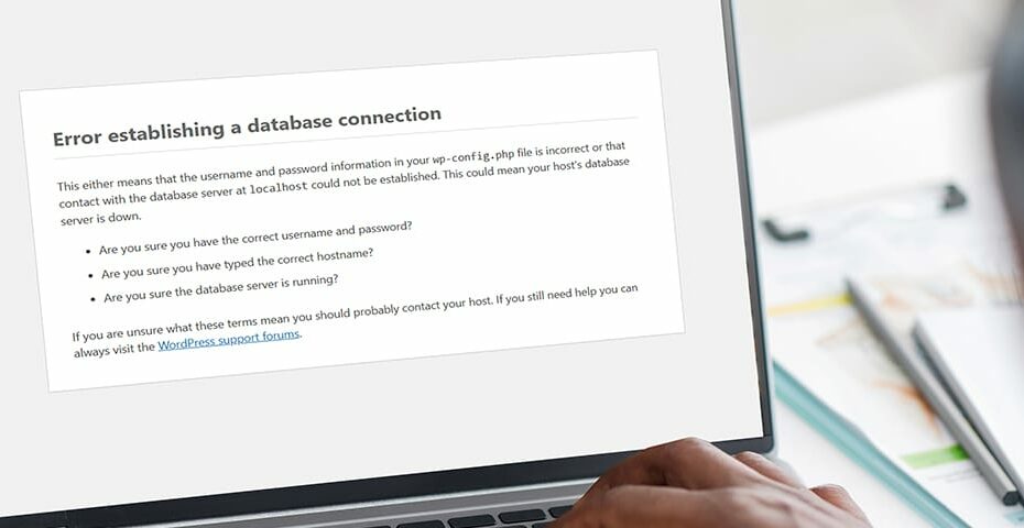 How To Fix Error Establishing a Database Connection