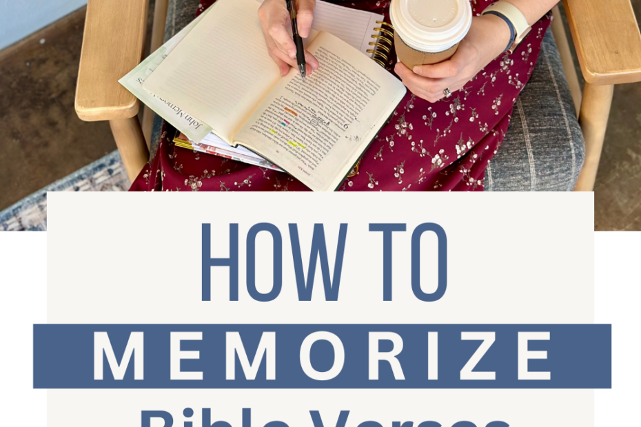 How To Memorize Bible Verses
