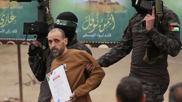 Israeli PM denounces 'shocking' images of released hostages in Gaza | CBC News