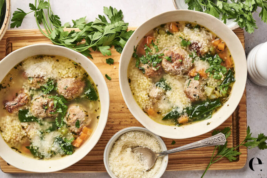 Italian Wedding Soup Recipe | Elizabeth Rider