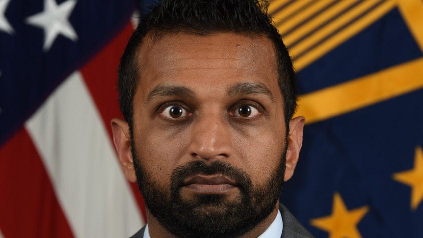 Kash Patel Not Waiting To Actually Get Job Before Starting FBI Purges