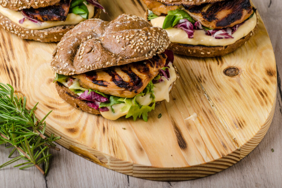 Teriyaki Chicken Sandwich | Slimming World Friendly Recipe - Fatgirlskinny.net | Slimming Recipes, Healthy Eating & Weight Loss
