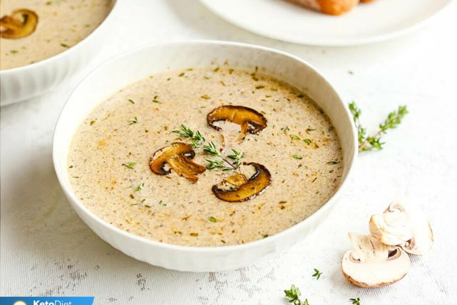 The Best Cream of Mushroom Soup | KetoDiet Blog