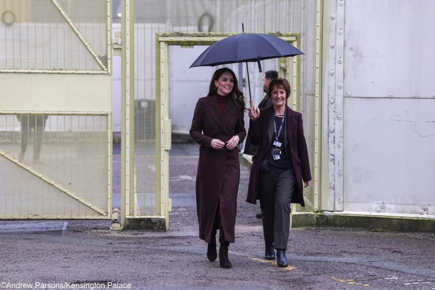 The Princess Mixes New, Old, & Vintage Pieces for Prison Visit UPDATED