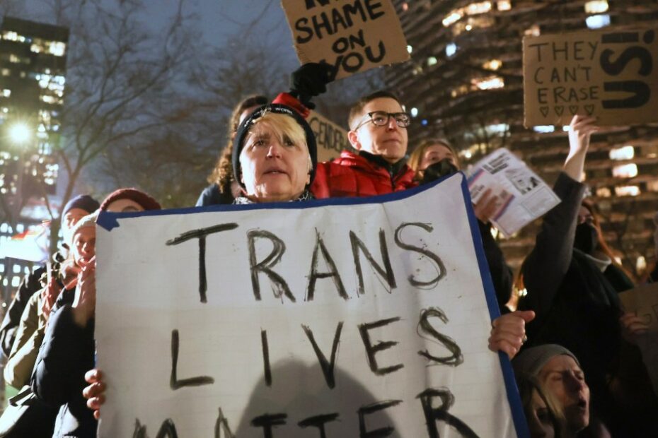 Trans youth and their families are suing Trump over canceled healthcare