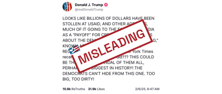 Trump, Online Posts Misrepresent Government Subscriptions to News Services - FactCheck.org