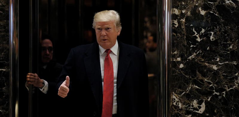 Donald Trump credit: Reuters/Brendan McDermid